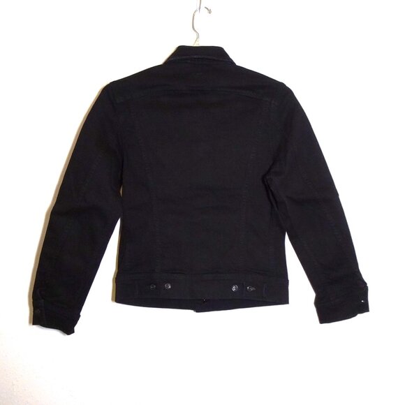 Lee Smiley Patch Demin Jacket VF Limited Collaboration Men's Size S Black - Picture 4 of 8